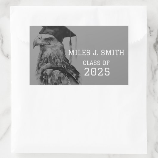 Unieke Sticker met Afstuderen envelopsluiting | ar (Tas)