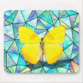 Unieke stijl achtergrond Kleurrijke geometrische B Muismat (Voorkant)