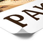 Unieke stijl Poster illustratie Pakistan (Hoek)