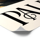 Unieke  stijlillustratie Jeruzalem-Poster Poster (Hoek)