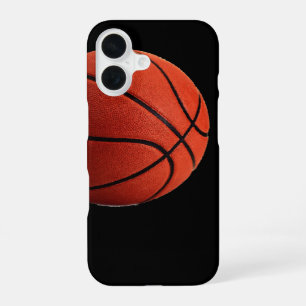 Unieke stijlvolle basketbal iPhone 16 hoesje