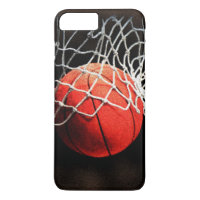 Unieke stijlvolle basketbal iPhone 7 Hoesje