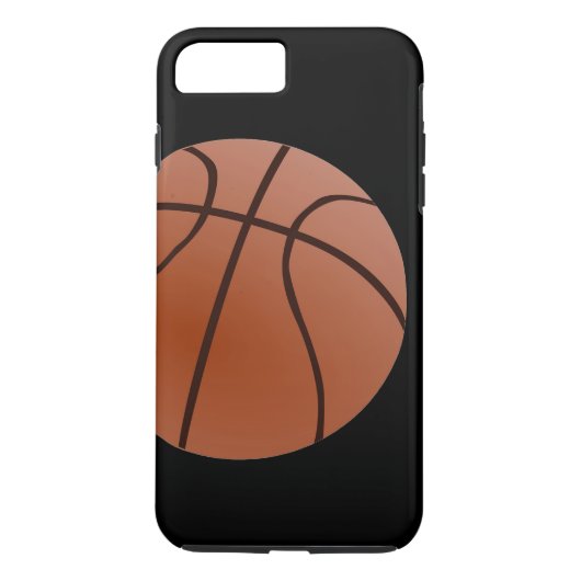 Unieke stijlvolle basketbal stoere iPhone 7 Hoesje (Achterkant)