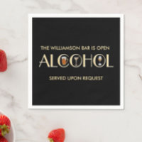 Unieke Stijlvolle Bier Wijn Martini Naam