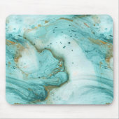 Unieke stijlvolle moderne marmer Swirls Motif Muismat (Voorkant)