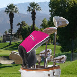Unieke Stijlvolle Monogram Typografie Hot Pink Golfheadcover<br><div class="desc">Het draait allemaal om u met dit prachtige golfputter hoes ontwerp dat een elegante stijlvolle weergave is van jouw naam en monogram. Klassieke series en een meer scripttypografie combineren in een evenwichtige en symmetrie. De drie elementen gaan samen met een verfijnde harmonie en creëer je eigen persoonlijke branding logo. Hier...</div>