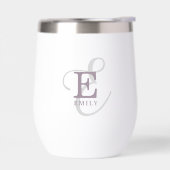 Unieke stijlvolle naam en monogram typografie (Links)