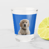 Unieke Stocking Stuffer Pet Hondenliefhebber Foto Shot Glas (Voorkant)