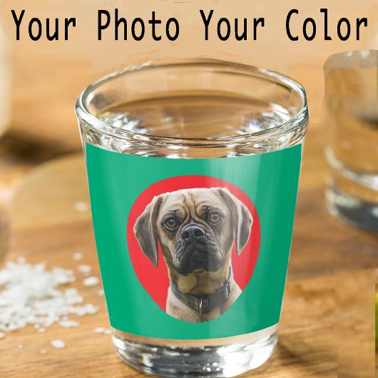 Unieke Stocking Stuffer Pet Hondenliefhebber Foto  Shot Glas