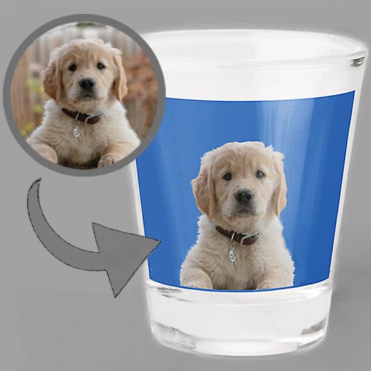 Unieke Stocking Stuffer Pet Hondenliefhebber Foto Shot Glas