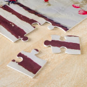 Unieke stof: Bangkok handgemaakte dekens Legpuzzel (Zijkant)