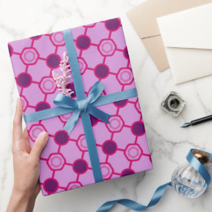 Unieke Stralende Vintage Vrolijke Verjaardagsfeest Cadeaupapier