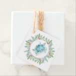 Unieke Strand Kerst Waterverf Zee Schildpad Bedankjes Labels<br><div class="desc">Deze beach Christmas cadeau tags zijn voorzien van een waterverf zeeen schildpad in kleurrijke tinten turquoise, rood en groen. Een mooie keuze voor oceaan of tropische thema geschenken. Om meer design aan zee te zien zoals dit bezoek www.zazzle.com/dotellabelle Unique art and design by Victoria Grigaliunas of Do Tell A Belle....</div>