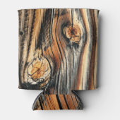 Unieke structuurkool voor boomschors blikjeskoeler (Voorkant)