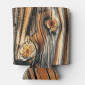 Unieke structuurkool voor boomschors blikjeskoeler (Achterkant)