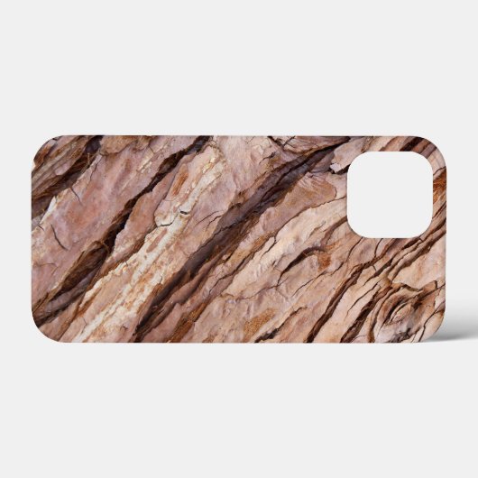 Unieke structuurkool voor boomschors Case-Mate iPhone case (Achterkant (horizontaal))