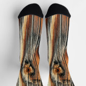 Unieke structuurkool voor boomschors sokken (Top)