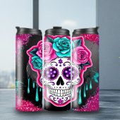 Unieke suikerschedel thermosbeker