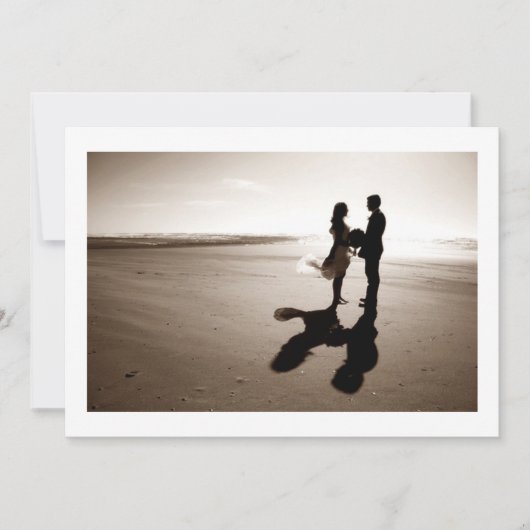 UNIEKE SUMMER WEDDING INVITATION KAART (Voorkant)