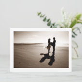 UNIEKE SUMMER WEDDING INVITATION KAART (Staand voorkant)