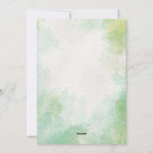 Unieke Sushi Party uitnodiging (Achterkant)