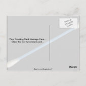 Unieke swab briefkaart (Achterkant)
