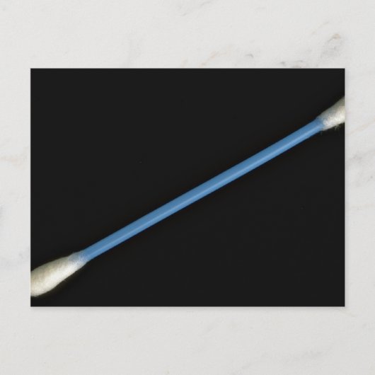 Unieke swab briefkaart (Voorkant)