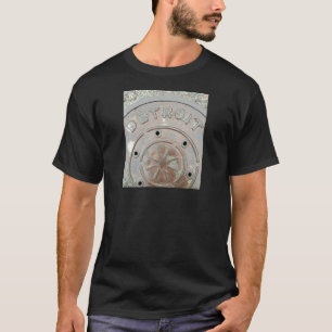 Unieke T-shirt met Detroit! Detroit, MI-Hoesje.