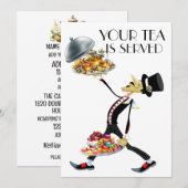 Unieke TEA uitnodiging (Voorkant / Achterkant)