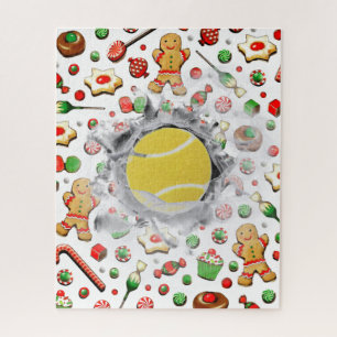 Unieke tennis vakantie cadeau legpuzzel
