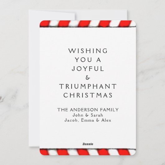 Unieke tenniskerst feestdagenkaart (Achterkant)