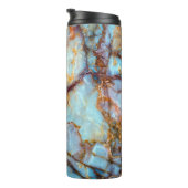 unieke textuur van natuursteen - marmer , onyx , g thermosbeker (Geroteerd rechts)