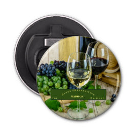 Unieke Thanksgiving personaliseren Button Flesopener