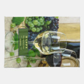 Unieke Thanksgiving personaliseren Theedoek (Horizontaal)