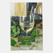 Unieke Thanksgiving personaliseren Theedoek (Verticaal)