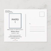 Unieke Tiger Afstuderen Aankondiging Briefkaart (Achterkant)