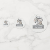 Unieke Tiger Afstuderen Confetti (Voorkanten)