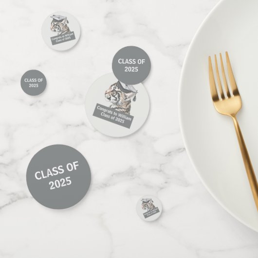 Unieke Tiger Afstuderen Confetti (Groep)