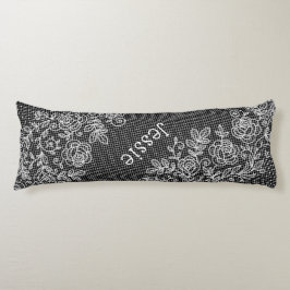 Unieke Transparante Faux Bloemen Kant Gepersonalis Lichaamskussen