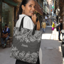 Unieke Transparante Faux Bloemen Kant Gepersonalis