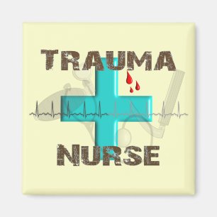 Unieke trauma's, T-shirts en cadeautjes Magneet