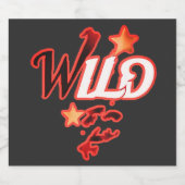 Unieke trendy geschenken: unieke Design Sparkling Wijnetiket (Enkel label)