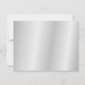 Unieke Trendy Professional Modern Gray Notitiekaartje (Achterkant)