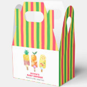 Unieke Tropical Fruit Ice Cream Pop Baby shower Bedankdoosjes (Open)