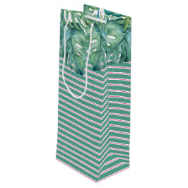 Unieke tropische geschenken wijn cadeautas