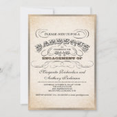  unieke typografie barbecue uitnodigingen (Voorkant)