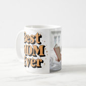  Unieke Typografie Beste Moeder Ooit Koffiemok (Voorkant links)