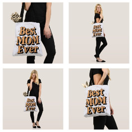  Unieke Typografie Beste Moeder Ooit Tote Bag