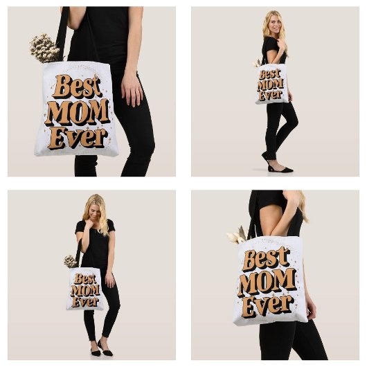  Unieke Typografie Beste Moeder Ooit Tote Bag