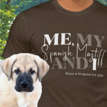 Unieke typografie Spaanse Mastiff eigenaar Gestich